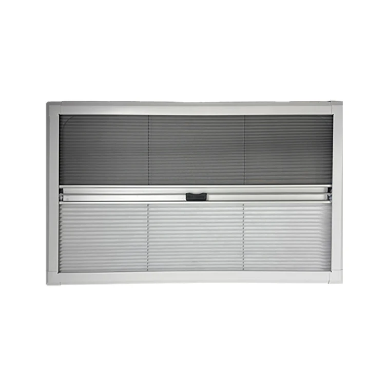 Customizable Aluminum Frame Fixed Window With Transparent Gray Glass For Camper Van view 6