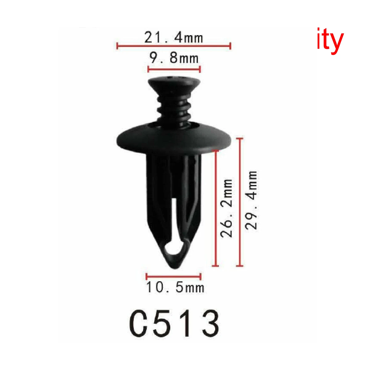 10/100x OEM auto connector Push Type Retainer for GM 1987-On 15672330 15956470