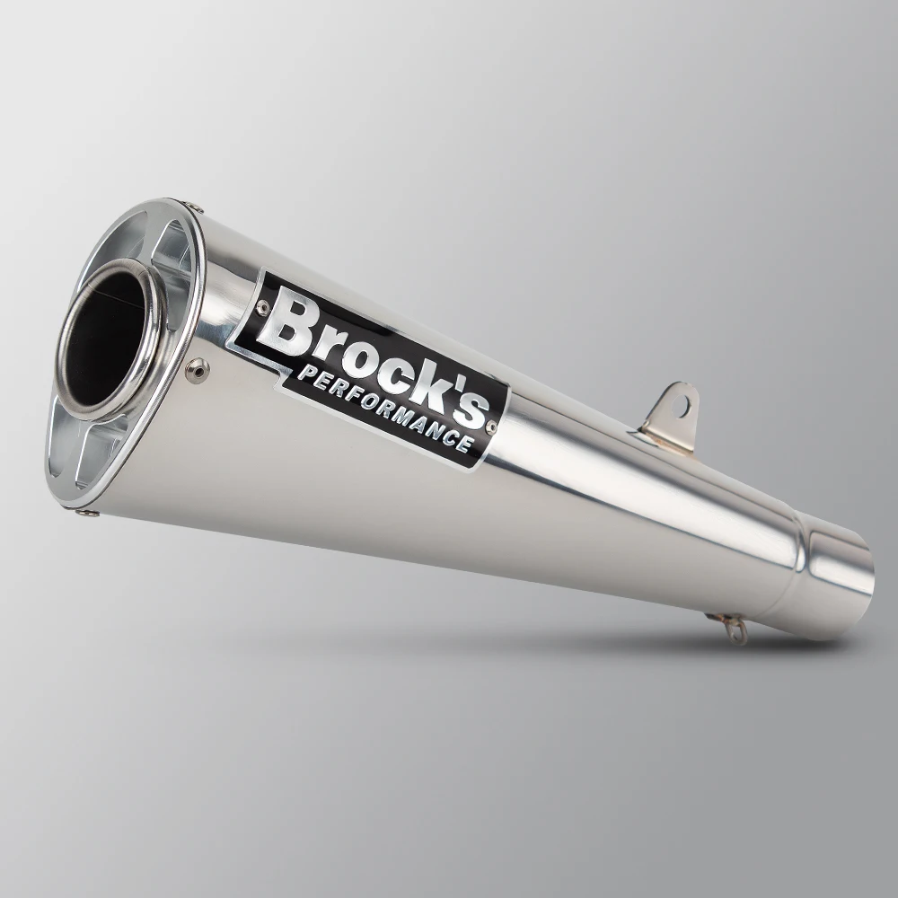 

Универсальный 51 мм мотоциклетный выхлопной глушитель Brocks Escape для NK450 450sr Ninja250 GSXS8 mt07 NSS750 R1 GSX1300R TNT600