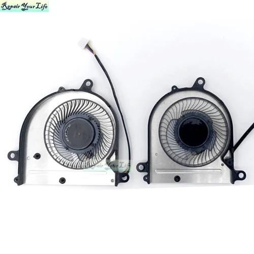 Imagen 2 del producto Ventiladores de refrigeración para ordenador portátil, Enfriador de GPU para MSI PE42 PS42 MS-14B1-16S1-16S3, MS14B2-CPU, moderno 8RC 8RA 8RB 8M, ventilador, radiador DC5V 0.5A