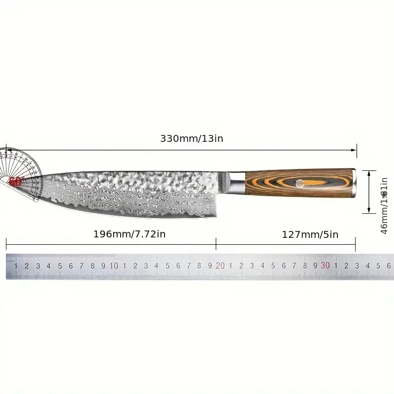 Household Sharp Vegetable Cutting Meat Multifunctional Knife Commercial  Food Sushi Special Knife TB9195