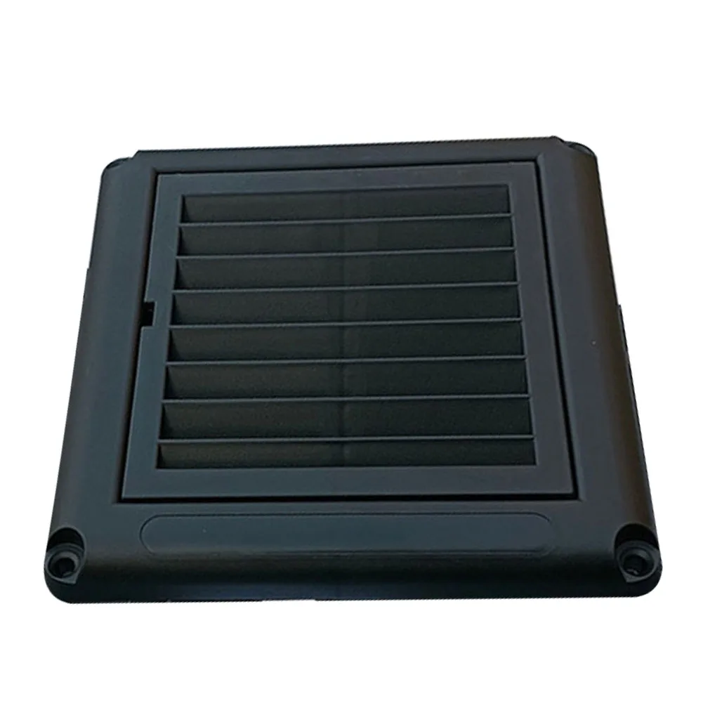

Black Plastic Vent With Mesh Square Indoor Exhaust Vent Fresh Air System Vent Indoor Exhaust Vents Hood Vents Exhaust Fans Part