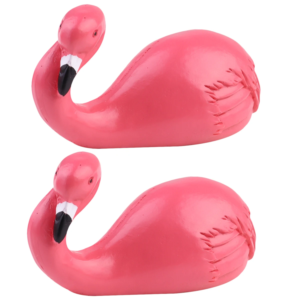 

2pcs Flamingo Sticky Hooks Premium Resin Waterproof Creative Wall Decor Ideal for Clothes Bags Hats Towels Daily Use