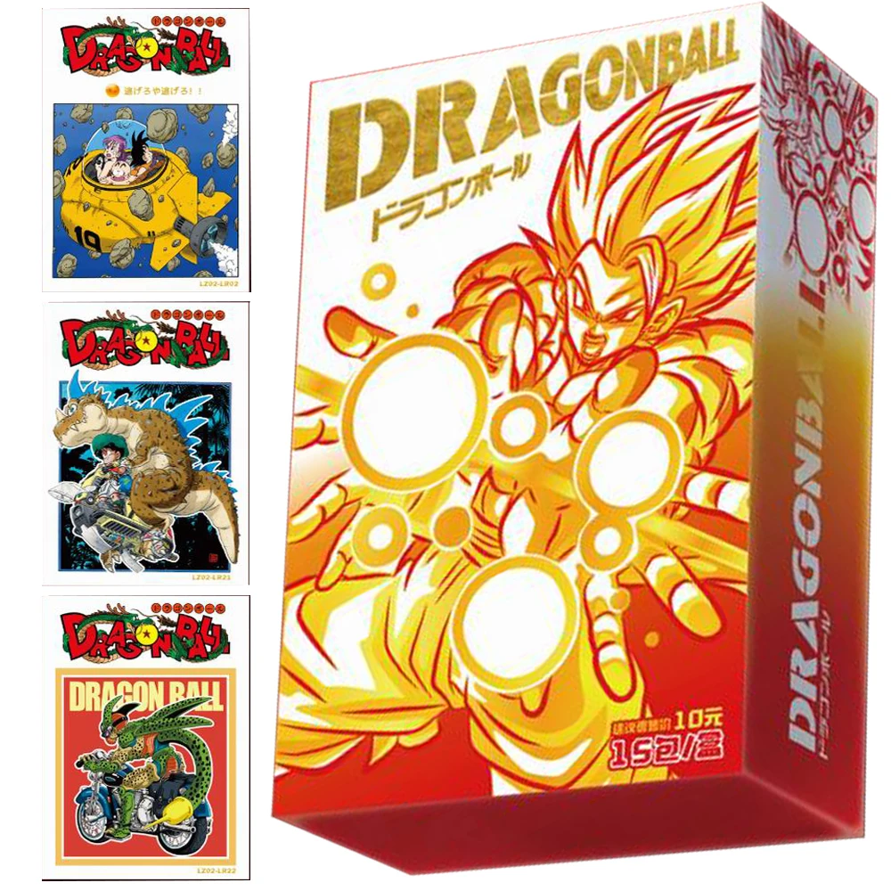 

Original Dragon Ball Card For Children Son Goku Piccolo Extreme Drilling Flash Exquisite Limited Game Collection Card Kids Toys