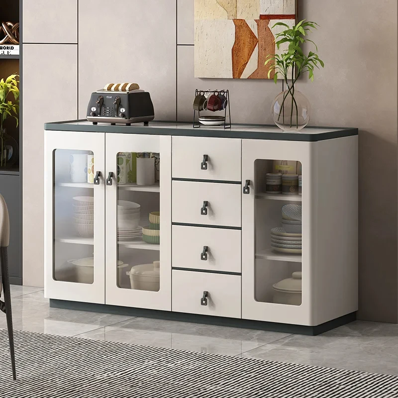 

TQH wall integrated locker living room storage cabinet simple modern tea storage side cabinet