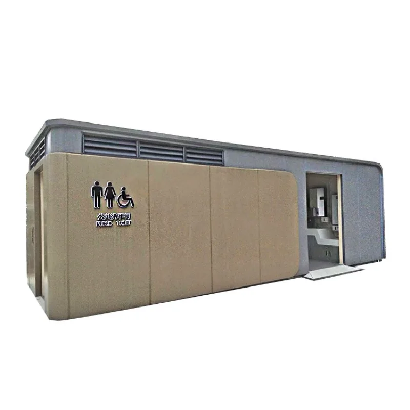 

Mobile public toilets, mobile public toilets in scenic spots, steel structure prefabricated public toilets