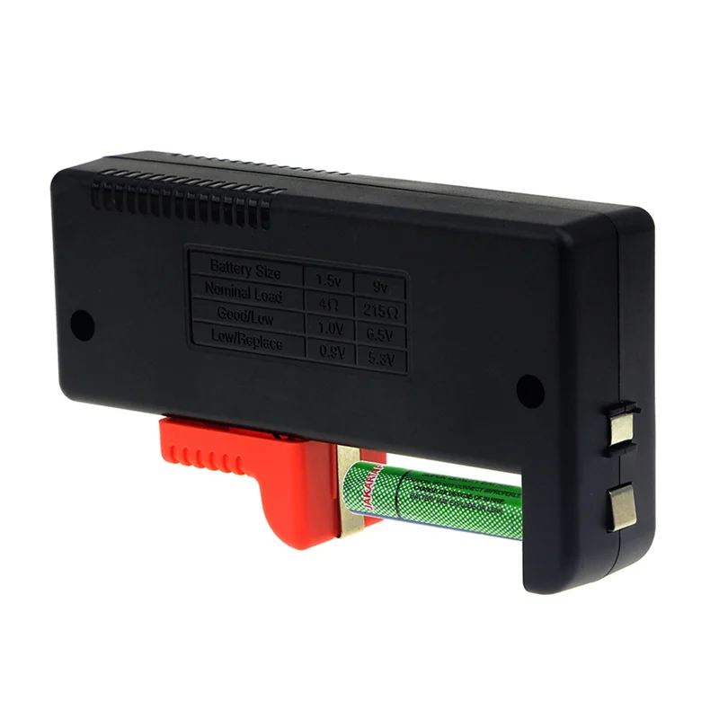 

BT-168D Battery Tester Digital Battery Tester Battery Capacity Tester BT168D Tester for AA/AAA/C/D/9V/1.5V Battery