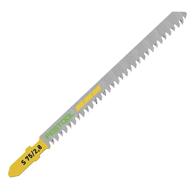 FESTOOL 204260 Jigsaw Blade HCS Tool Steel Wood Cutting Highly Precise Cuts Curved Saw Blade Tool Accessory 5-PCS - view 2