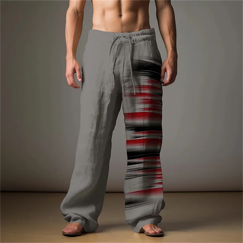 

New Men's Casual Pants Stylish Outdoor Men's Pocket Drawstring Sweatpants Minimalist Style Everyday Versatile Men's Pants
