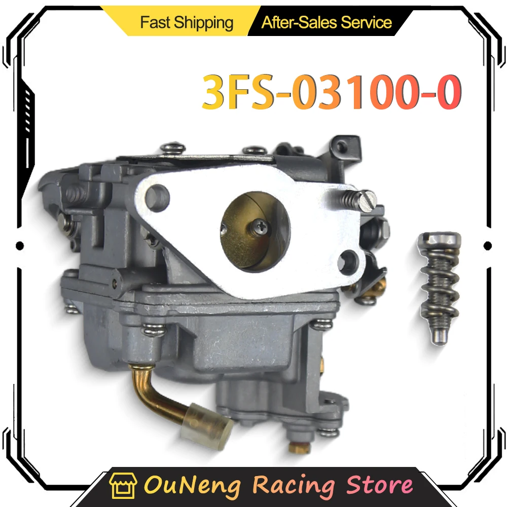 

Outboard Carburetor 3FS-03100-0 For Mercury Tohatsu Nissan 8HP 9.8HP 9.9HP 4-Stroke Engine 3V2-03100-3 3V2031003M 3DP-03100-2