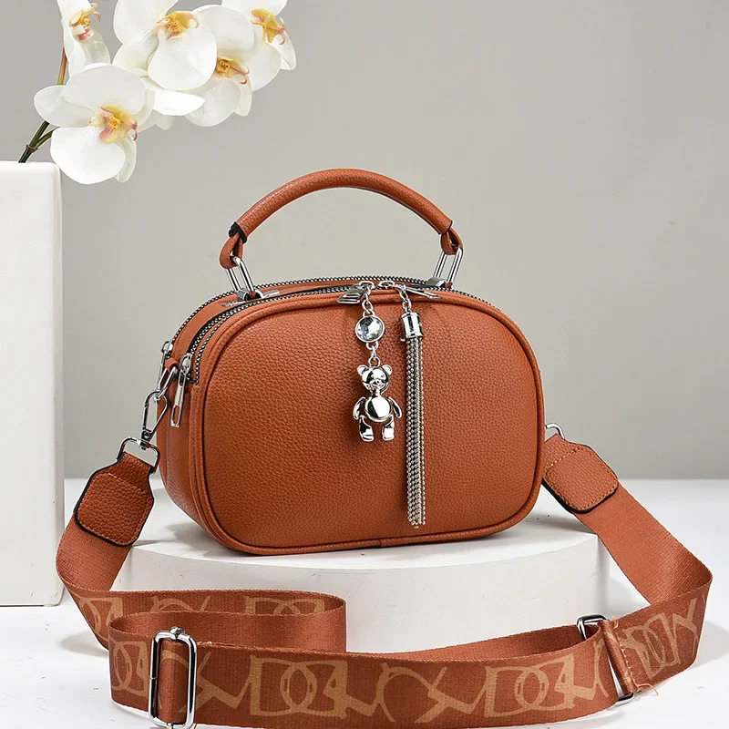 

Woman Shoulder Bag Mobile Phone Bag Handbag Women Crossbody Bags PU Portable Bucket Bag Ladies Messenger Bags Bolsas De Mujer