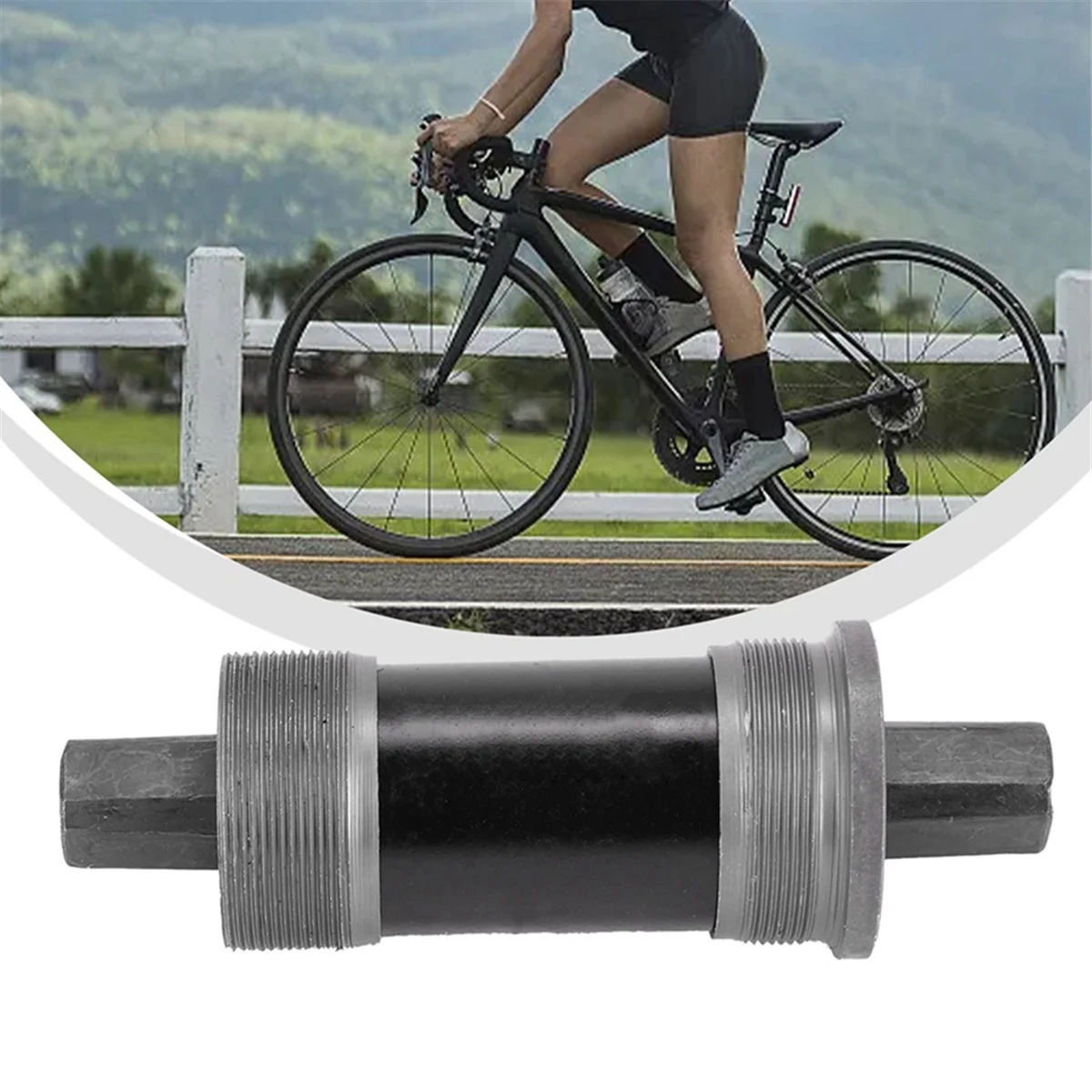 A71P أسفل قوس الدراجة أسفل قوس الطريق مربع أجزاء عالية 10B21 المواد 68x108 مللي متر