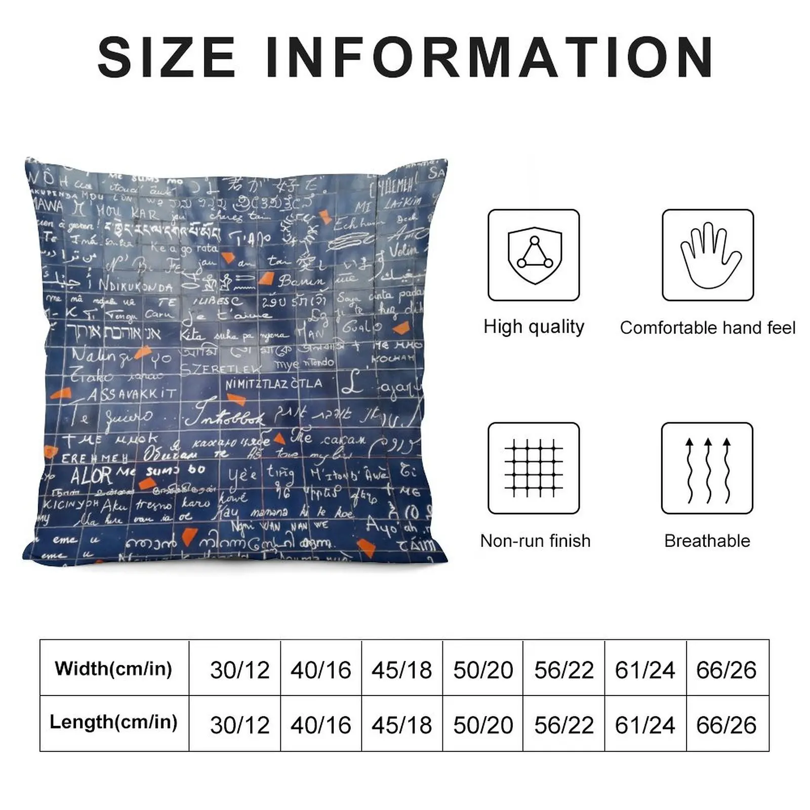 Mur des Je t & # 39; aime - Montmartre - Paris Throw Pillow Covers For Sofas Couch Pillows Sofa Covers pillow