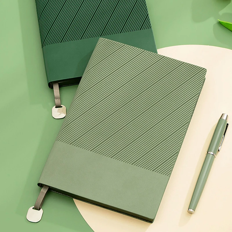 Thickened Notebook Diary Notebook Vintage High-end PU Leather Classic Travel Diary Notebook Business A5 Notebook Gift Box