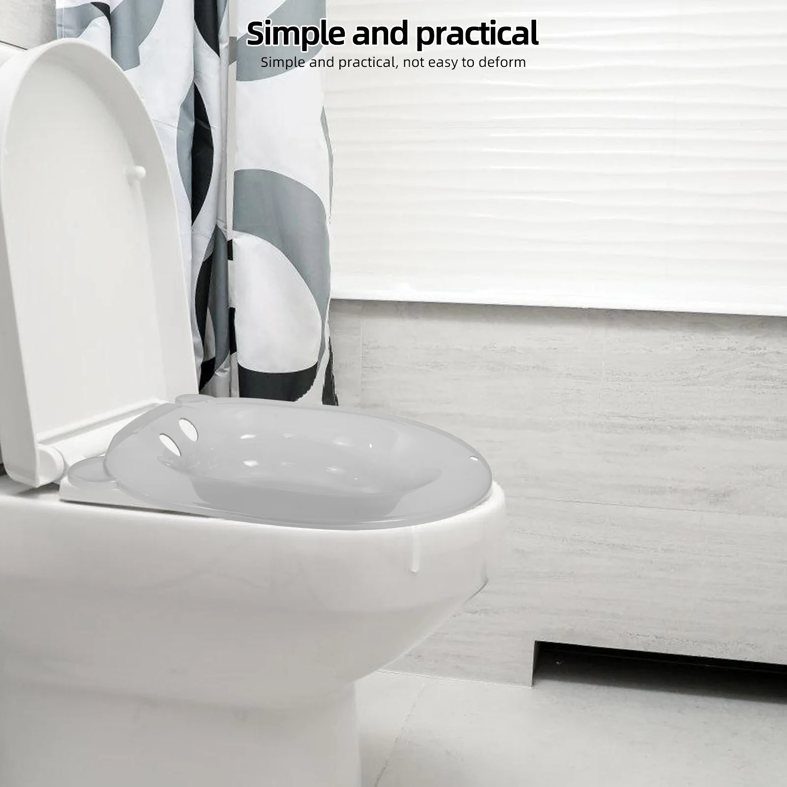 

Sitz Bath Basin Postpartum Care Women Hemorrhoids Treatment Large Space Durable PP Material Easy Pour