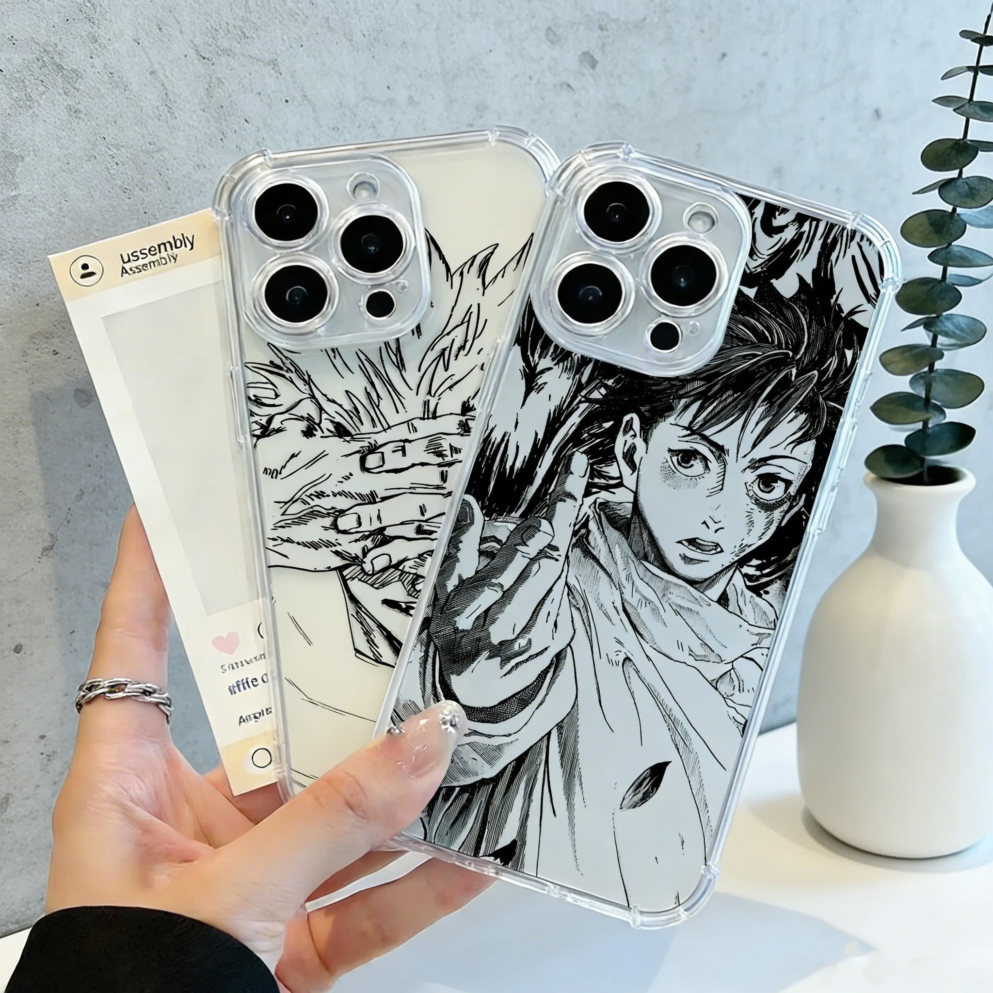 Anime Jujutsus Kaisens Phone Case For Motorola Moto Edge G G86 G06 G56 70 60 50 G24 E15 Pro Neo Fision Stylus Power 5G - view 2