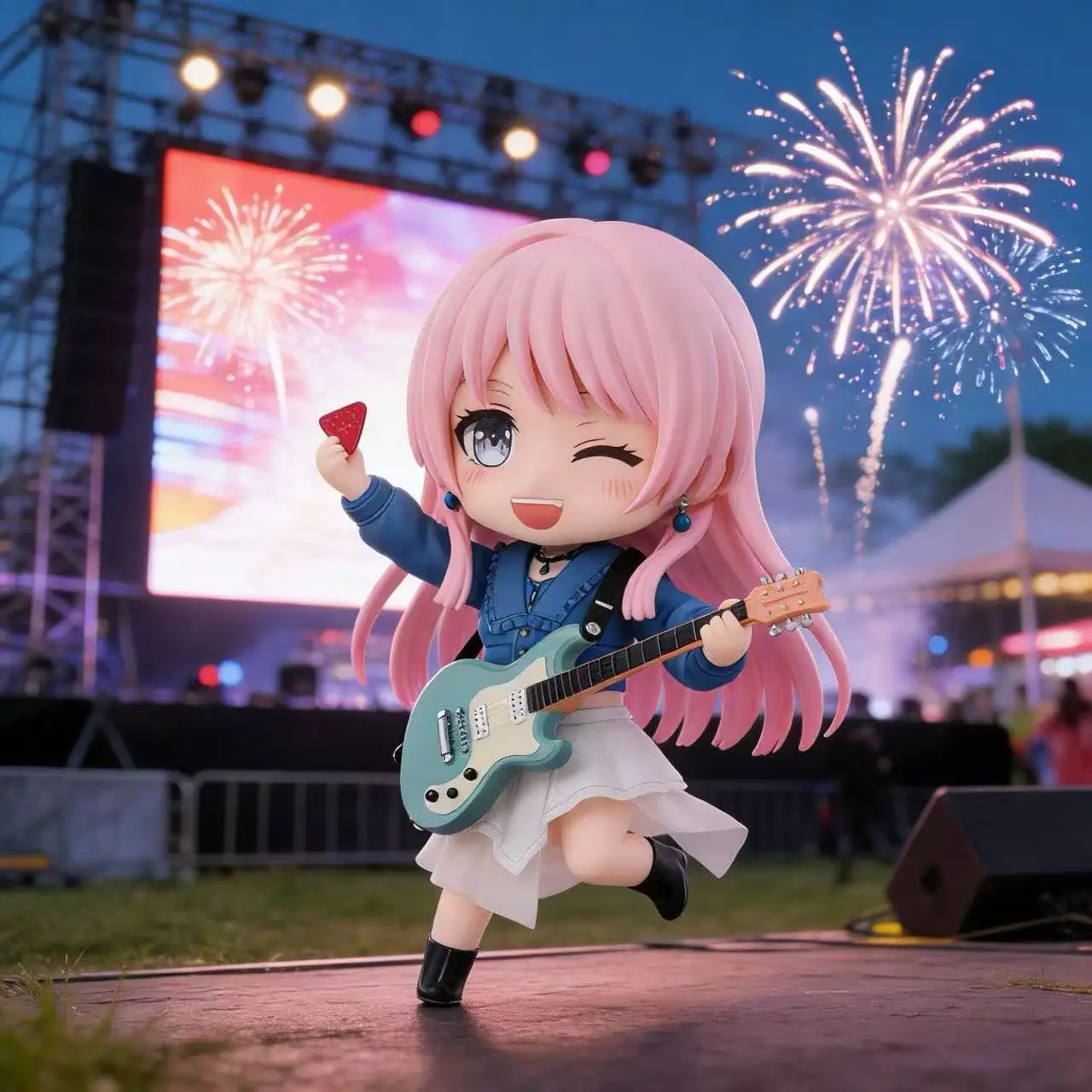 Figura de Acción Nendoroid Q-Version de Chihaya Anon de Bang Dream, Modelo 