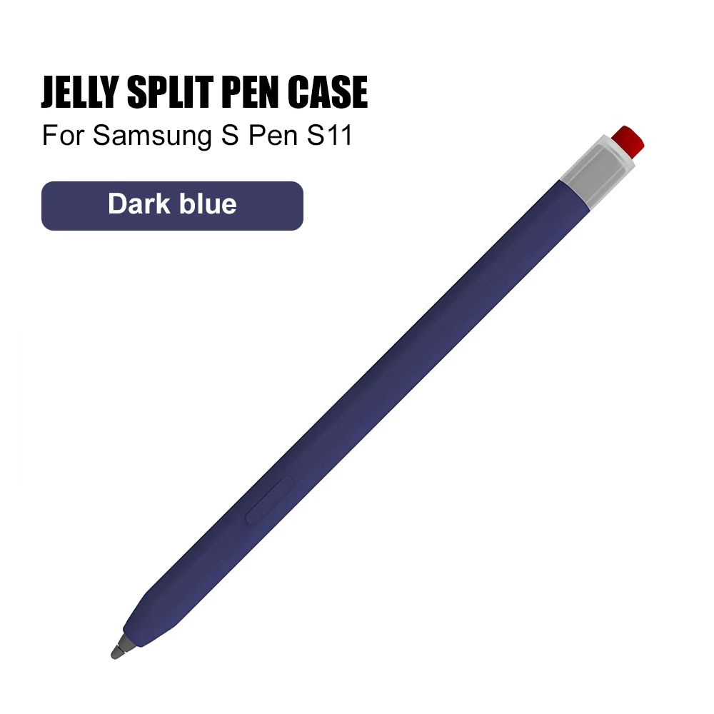 Classic Retro Design Silicone Pencil Case for Samsung Galaxy Tab S11 S Pen Case Cover Sleeve Non-Slip Smooth Grip