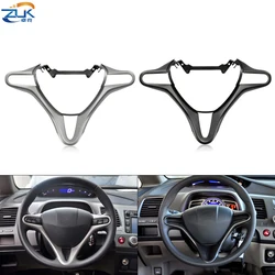 ZUK For Honda CIVIC 2009 2010 2011 FA Model Car Steering Wheel Trim Panel Decorative Strip Cover OEM:78540-SVA-A01