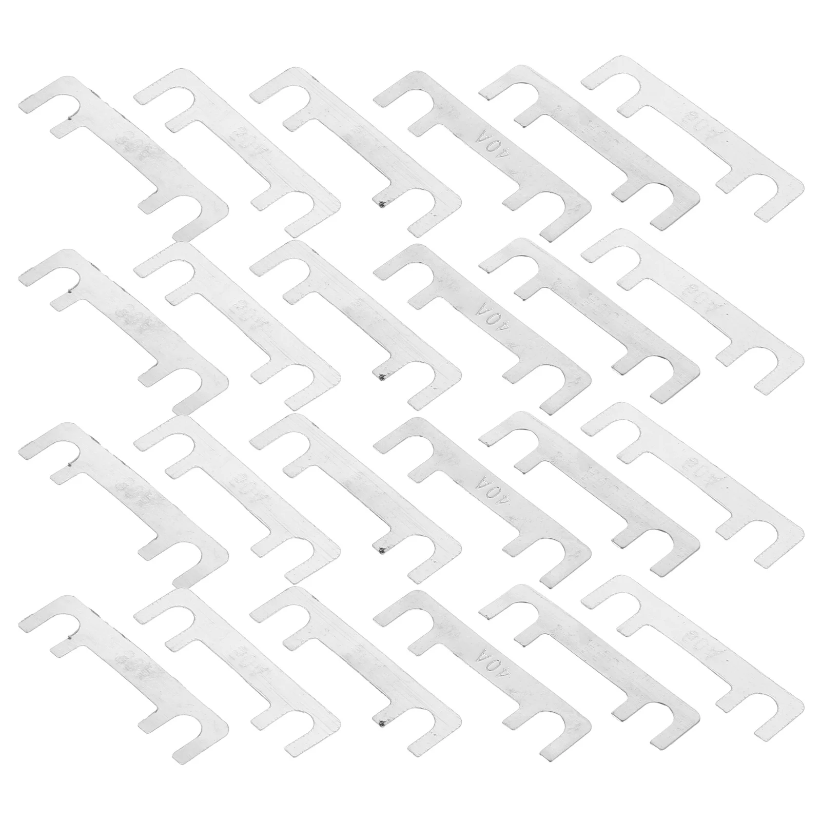 

30pcs Flat Plate Car Replacement Sheet For Vehicles Automotive Flat Fuse Precision Safety Protection Heavy Duty Truck