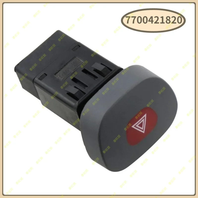 

7700421820 8 Pins Emergency Hazard Switch for Renault Clio II Megane I Classic 7700421820