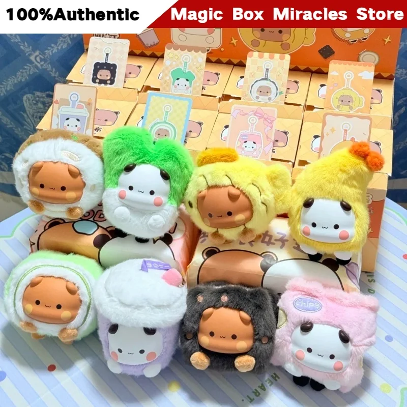 

New Genuine Yier And Bubu Blind Box Vinyl Plush Keychain Mystery Box Trendy Doll Ornament Collection Toy Valentine'S Day Gift