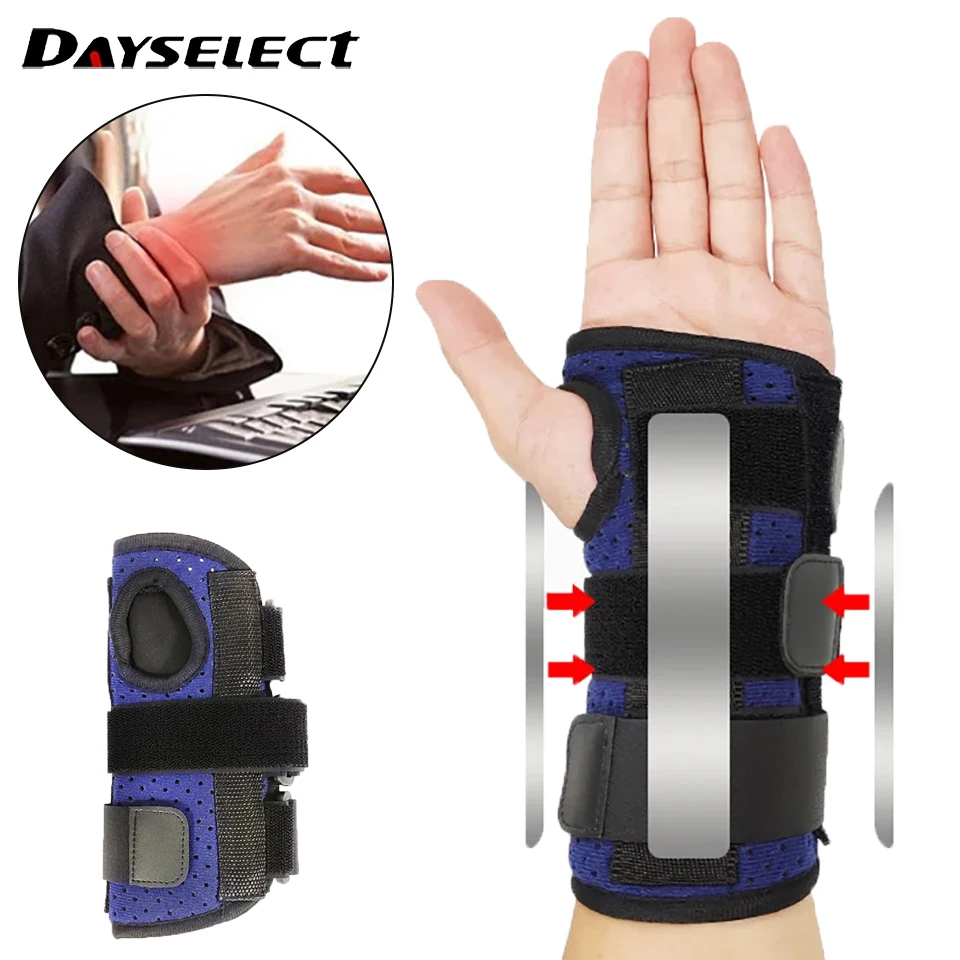 

1PC Fitness Professional Wrist Support Splint Arthritis Band Belt Carpal Tunnel Wrist Brace Sprain Prevention Wrist Protector