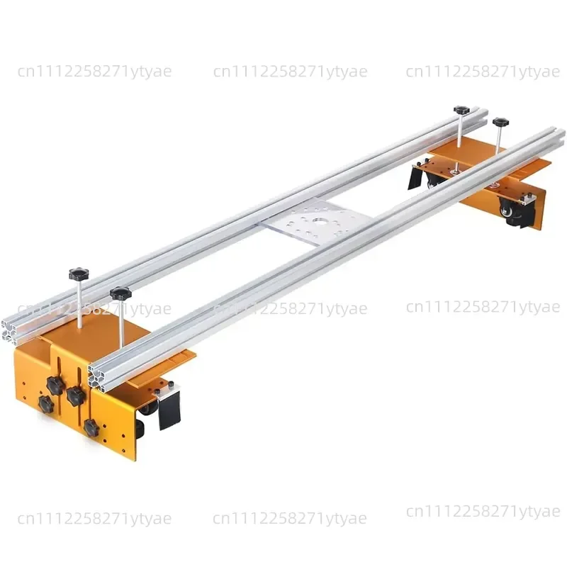 58 Inch Adjustable Wooden Panel Surfacing Milling Table Woodworking Panel Leveling Clamp Fixture