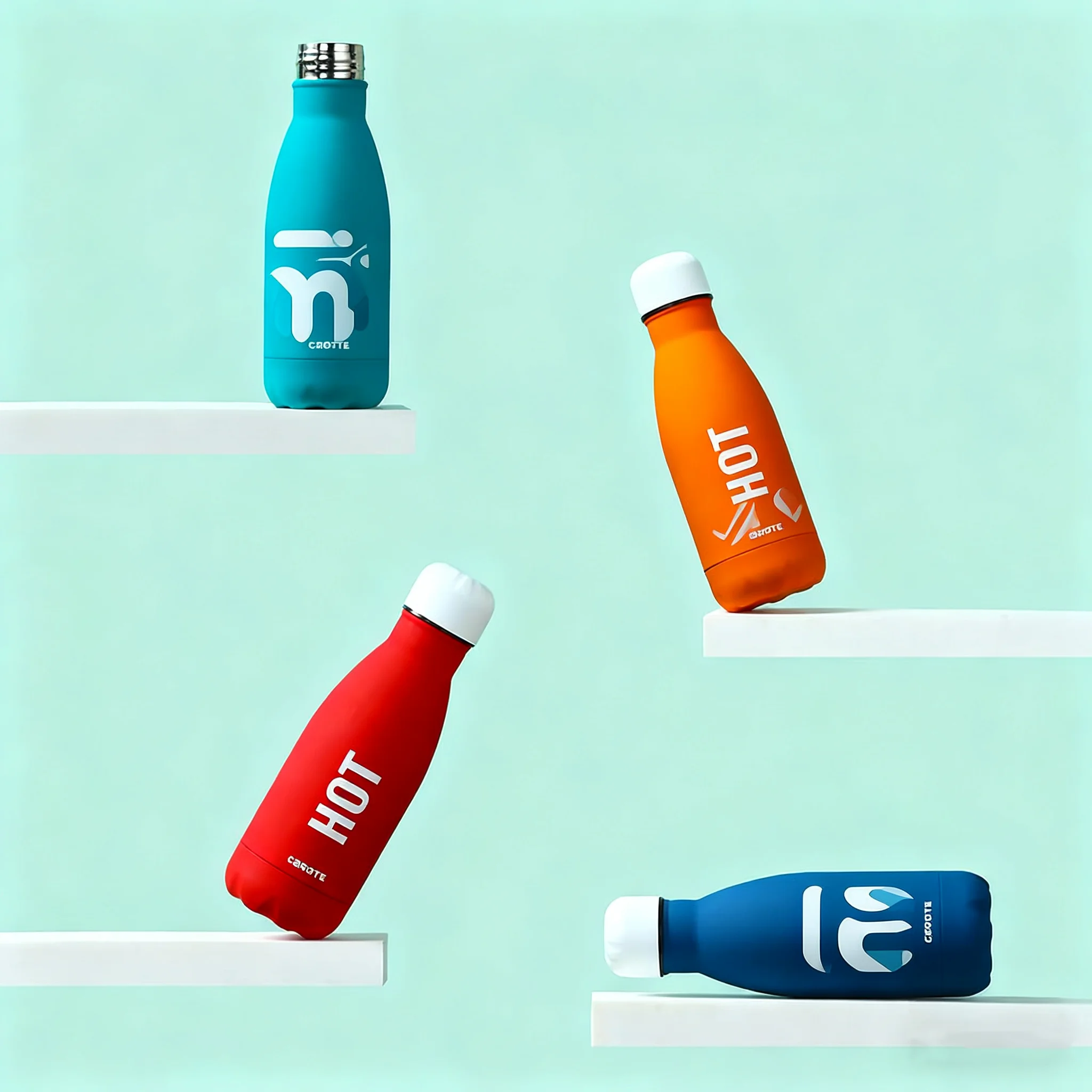 Персонализированная спортивная бутылка для воды из нержавеющей стали, изолированный кувшин большой емкости с двойными стенками и крышкой, портативный Drinkwa