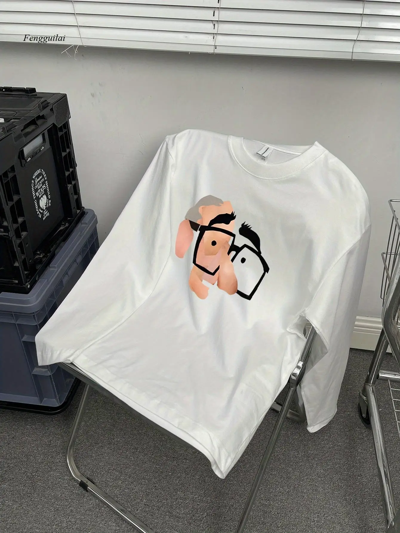 

Футболка с длинным рукавом с забавным рисунком — рубашка с круглым вырезом и новинным дизайном, повседневный повседневный топ на осень/зиму