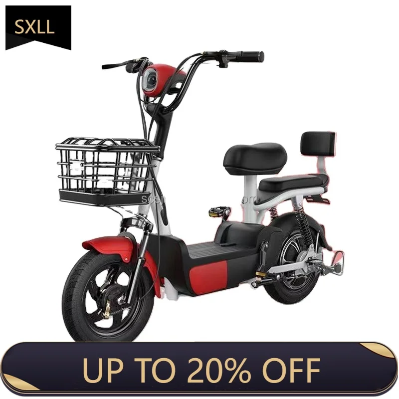 

SXLL Лидер продаж, электрический портативный велосипед, двухколесный электрический рикша с пикапом и откидной электрический мотоцикл f