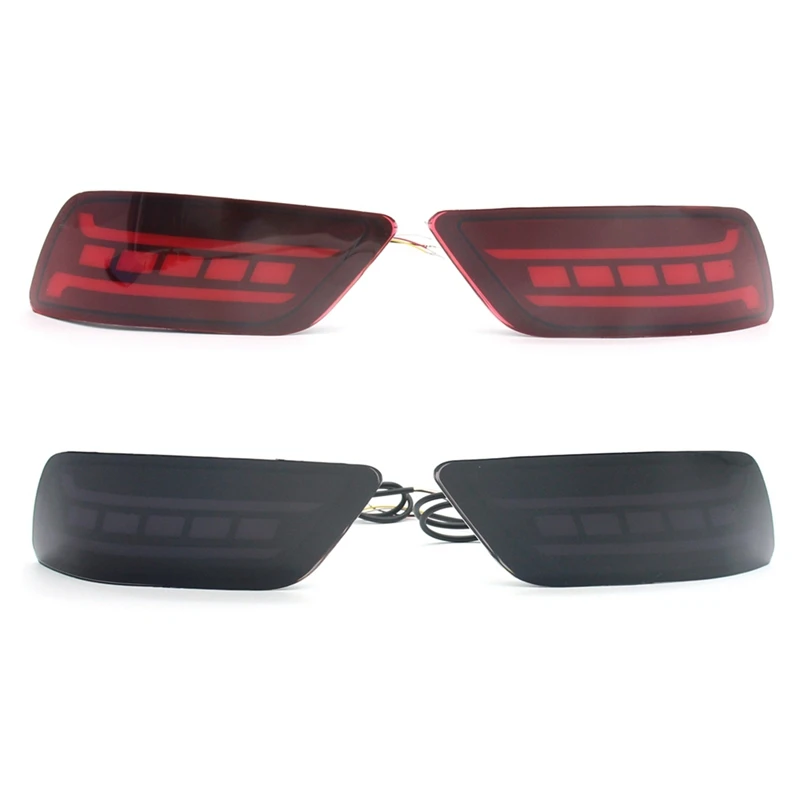 

A13R-For Subaru Forester 2019-2023 Car LED Rear Bumper Reflector Light Tail Auto Turn Signal Brake Lamp