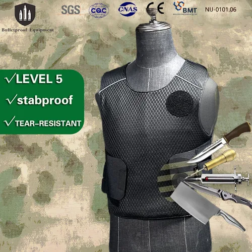 Chaleco ocultable a prueba de puñaladas de nivel 5, armadura de escala transpirable, resistente a puñaladas y golpes, equipo de seguridad y autodefensa ultraligero