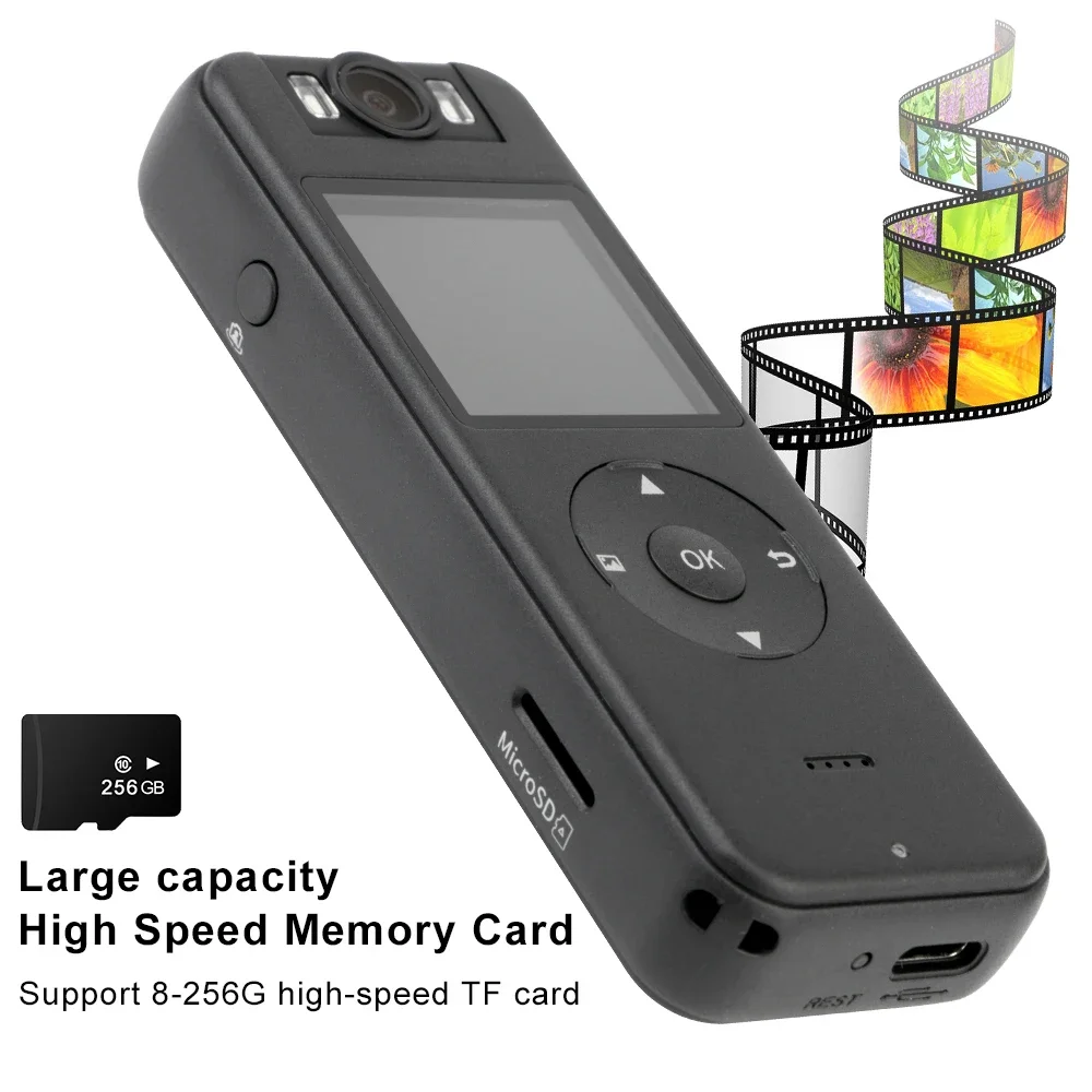 CS09 Ultra HD 4K Mini Kamera WiFi Tragbare Kleine Digitale Video Recorder Polizei BodyCam Infrarot Nachtsicht Miniatur Camcorder