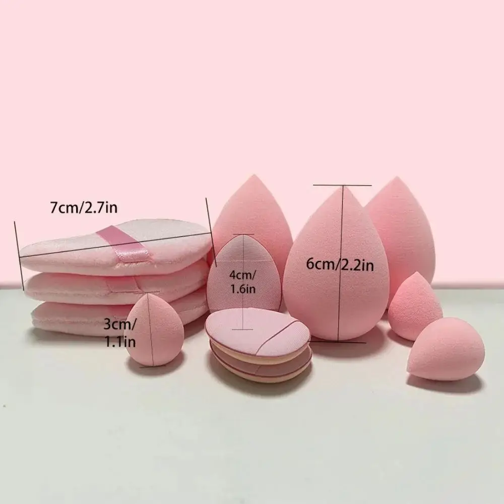 7/11 Stuks Poeder Puff Cosmetische Puff Nieuwe Make-Up Accessoires Foundation Sponzen Make-Up Spons Vrouwen Schoonheid Tools Ei