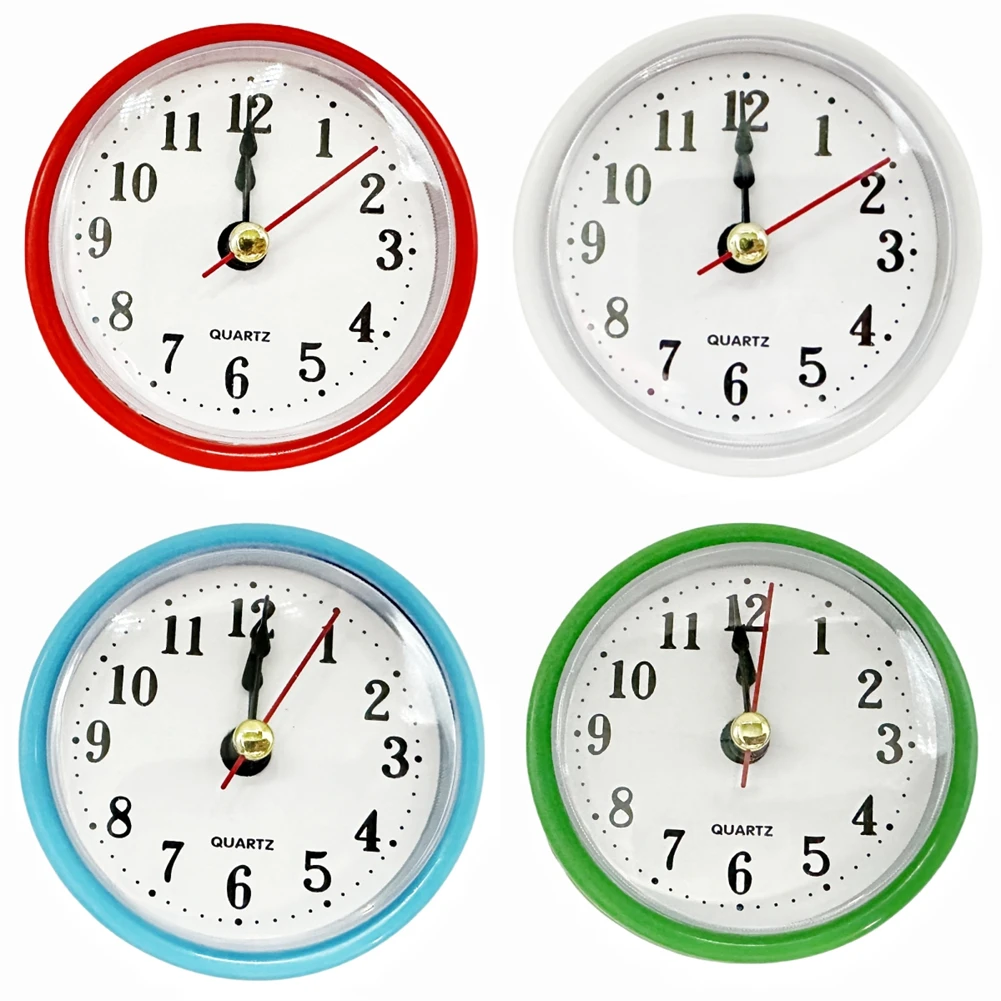 65MM Colorful Quartz Clock Rts Movement Replacement DIY Parts Arabic Numbers Wall Clock Parts For Bedroom Living Room