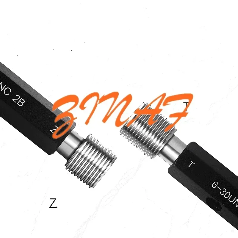 مقياس توصيل الخيط/مقياس الحلقة go/no go gauge 2B 2A 7/8-9UNC 7/8-14UNF 7/8-20UNEF 1 1/4-12UNF 2-16UN أداة اختبار الخيط الملعب