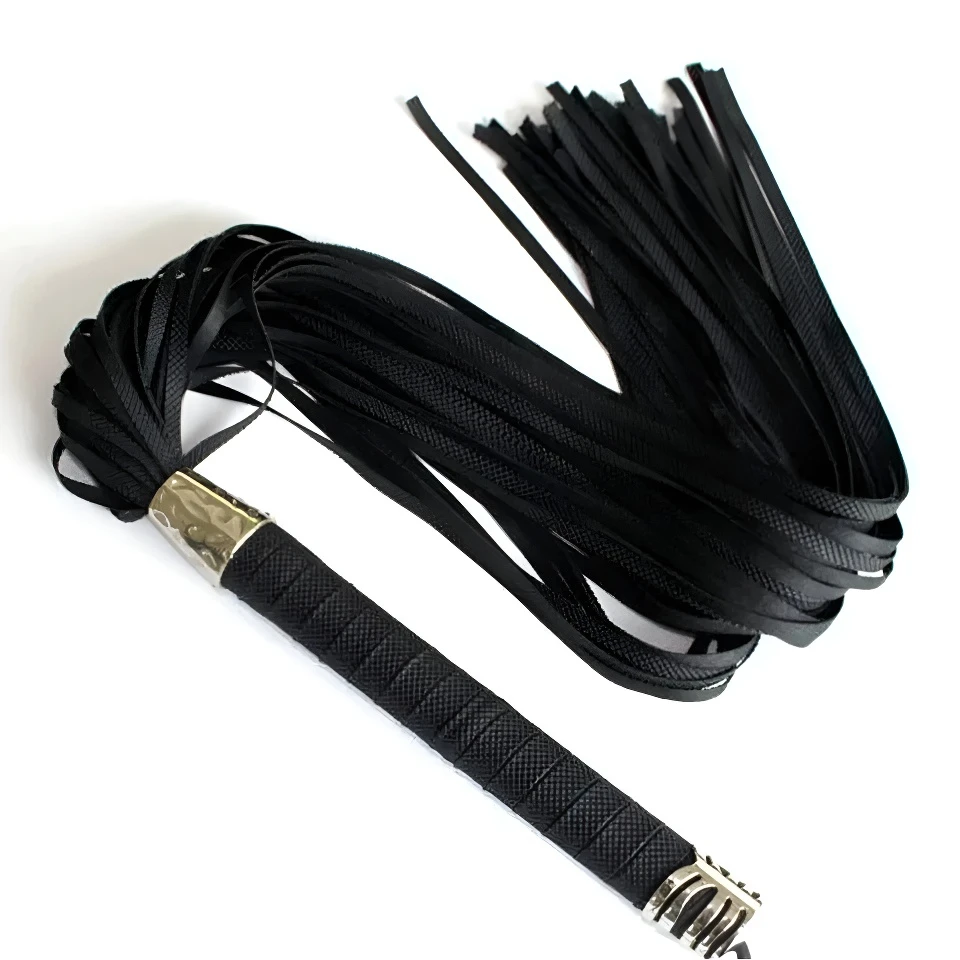 Adult Game BDSM Toys Bondage Sex Toys Erotic SM Adult Sex Props Black Leather Whip Adult Toy Nightclub Long Whip