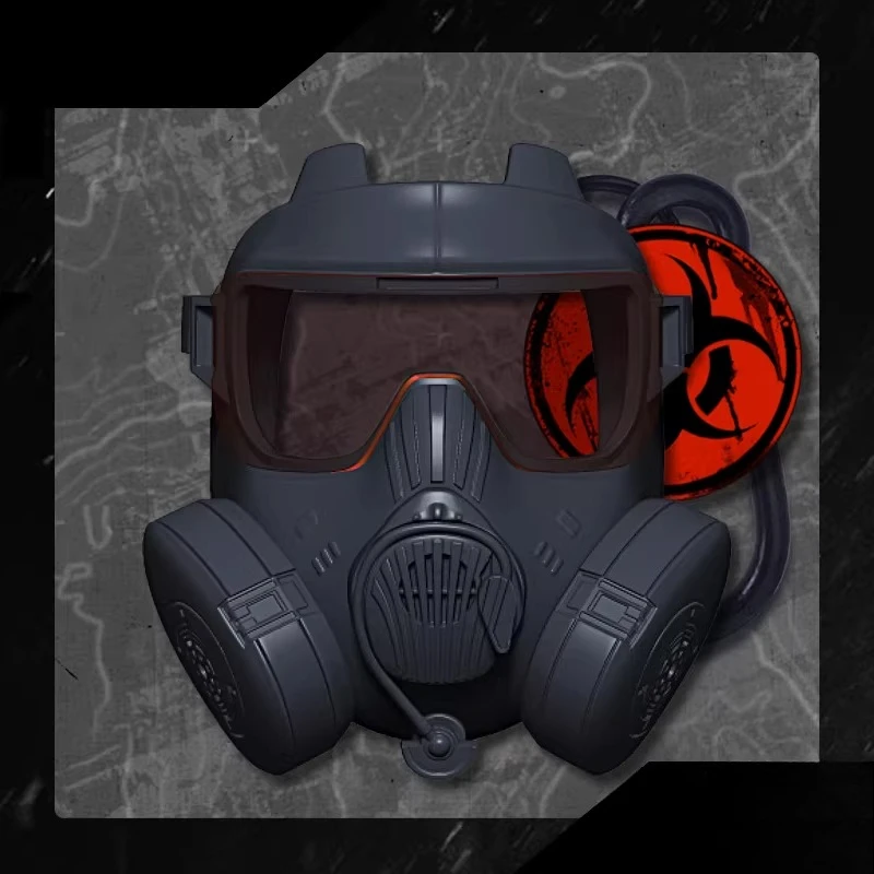 Gas Mask No.3 Desktop Figurine Model Universal Hanger