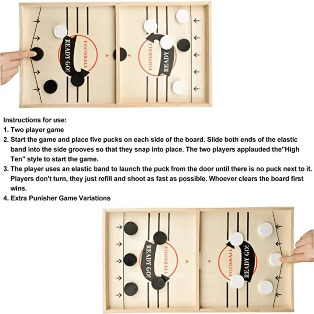 Tisch Hockey Spiel Katapult Schach Eltern-kind-Interaktive Spaß Wettbewerbsfähige Spielzeug Holz Billard Brettspiel Tischfußball Gewinner Spiele