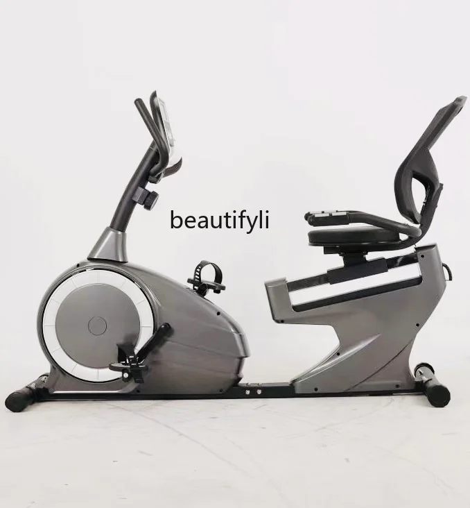 Horizontal exercise bike Home spinning Indoor cycling Aerobic exercise fitness equipment