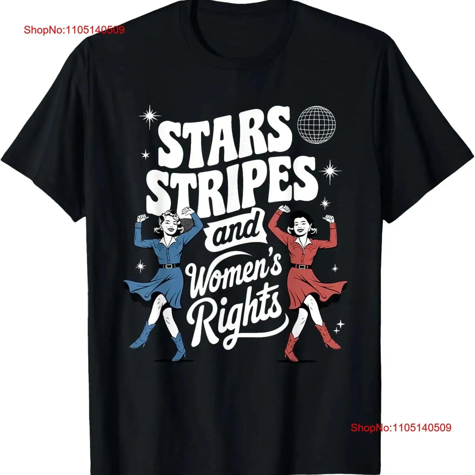 

Винтажная футболка с феминистскими звездами в полоску и женская права 4 июля, винтажная стильная дышащая удобная футболка