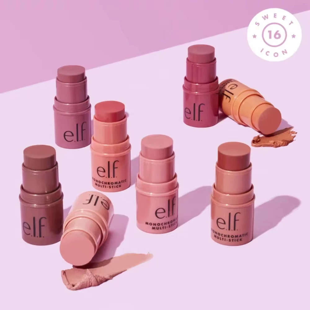 ELF Portable Cream Blush Lightweight Plumping Face Dewy Natural Moisturizing Long Lasting Maquillaje Mujer Makeup With Box Gifts