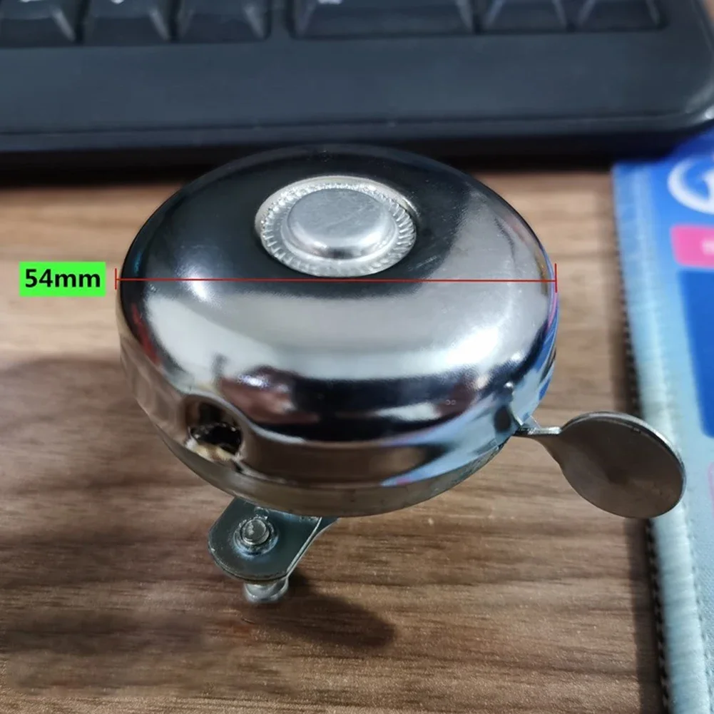

Iron Bike Chrome Bell Universal Classic Dinger Folding Bicycles Parts Handlebar Practical Durable High Quality