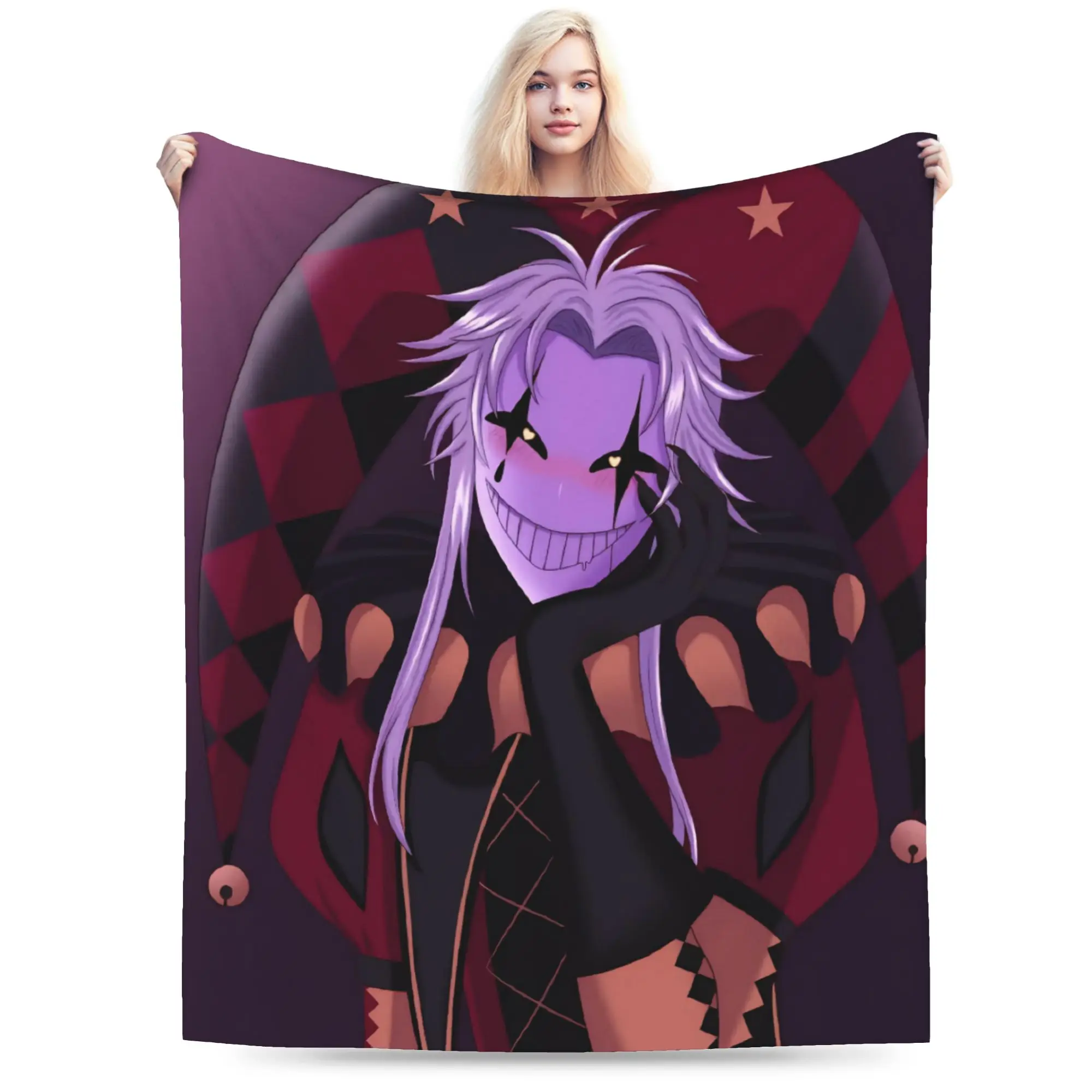 Pierrots The Freak Circus Merch Blankets Soft Flannel  Throw Blankets Cozy Plush Thin Quilt