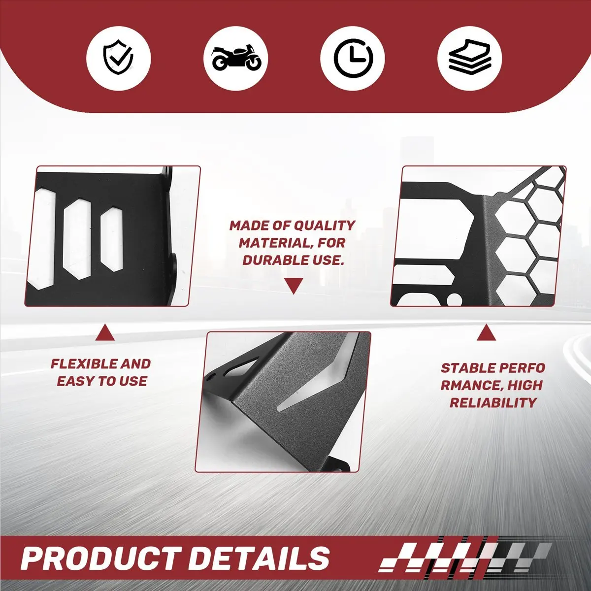 AA19 Motorcycle Front Fairing Headlight Head Light Lamp Net Protection Grille Guard Cover Lampshade for 368G 368 G
