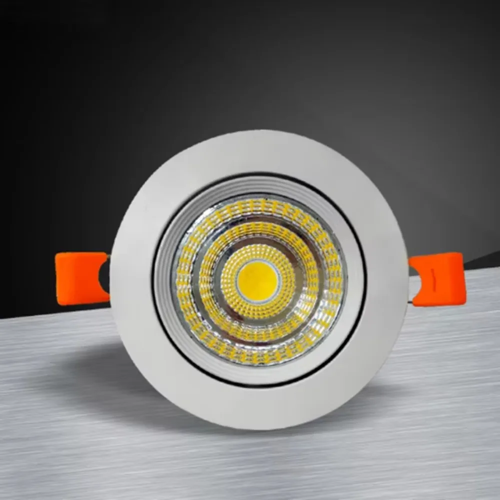 Picture 5: 5w high lumen 3w 5w 7w 9w 12w 15w 18w 24w COB embedded LED ceiling light LED downlight 5w 3000k