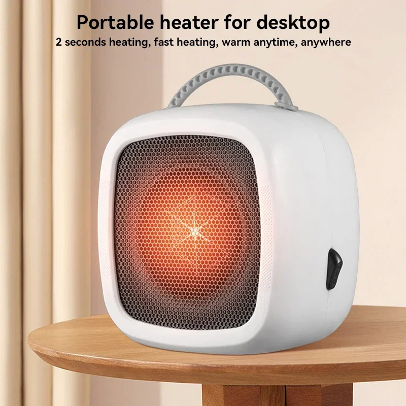 Xiaomi aquecedor portátil pequeno espaço aquecedor 800w aquecedor de aquecimento rápido leve desktop aquecedor de ar interior escritório em casa desktop