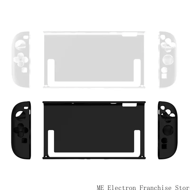 

Full Body TPU PC Case for Dedicated Console Accessories Anti Slip Split Cover Scratch-Resistant and Heat Dissipation