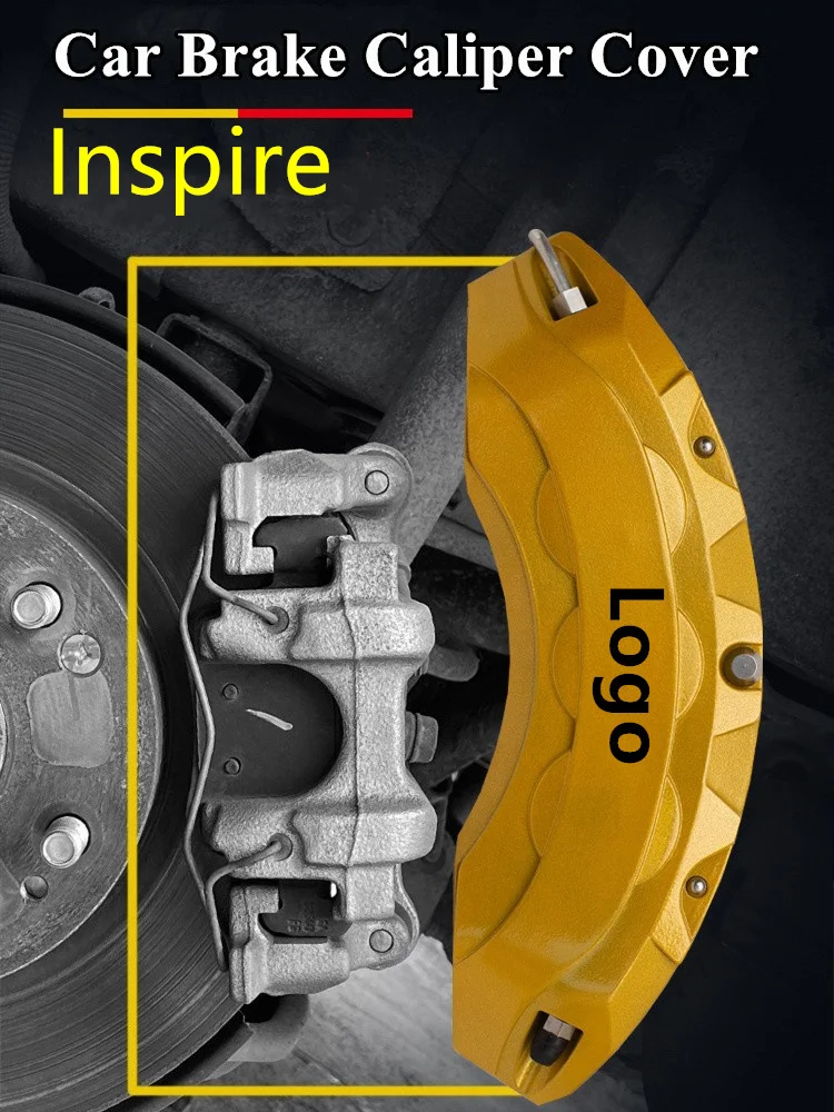 For Honda Inspire Car Brake Caliper Cover Front Rear 3D Aluminum Metal Kit Fit 260TURBO 2019 2022